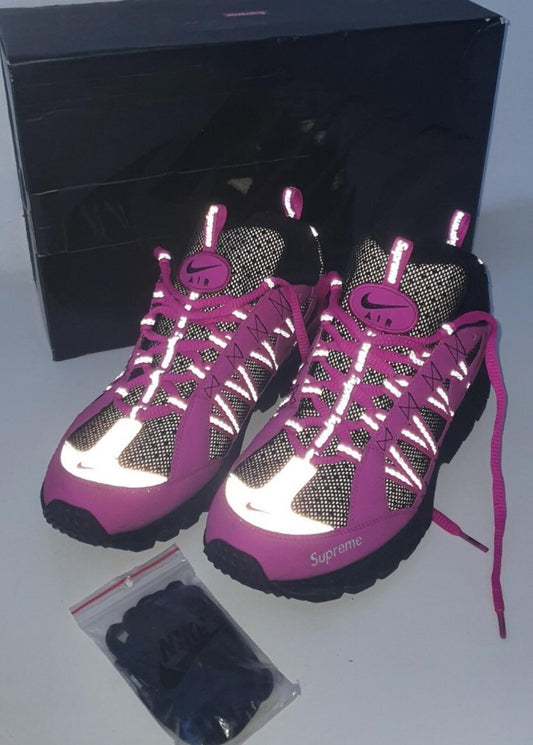 FW17 Supreme x Nike Air Humara '17 trainers Fire Pink US 11 UK 10  EU 45 lot
