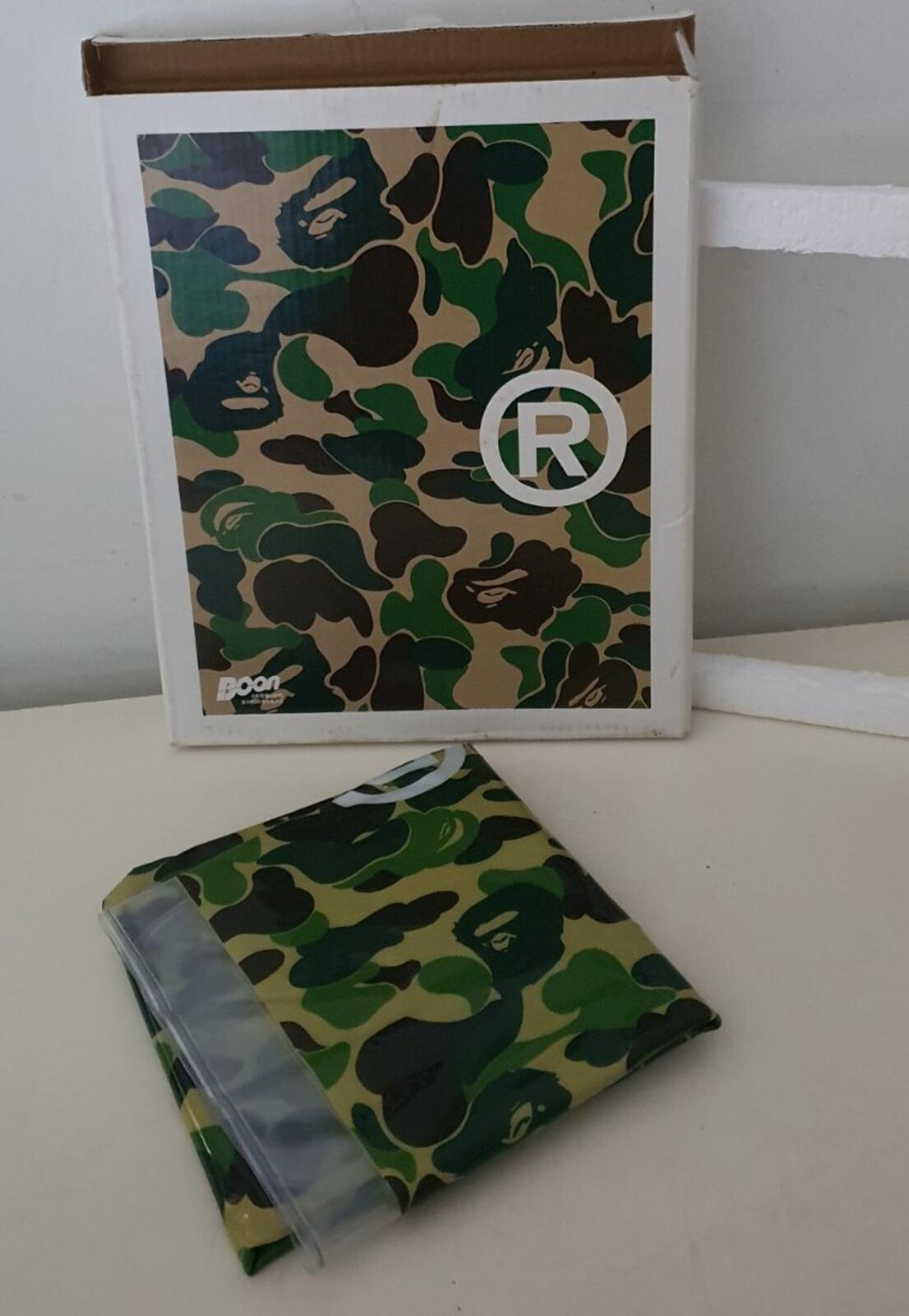 A BATHING APE Camo inflatable pillow camouflage BAPE Very rare Accessory
