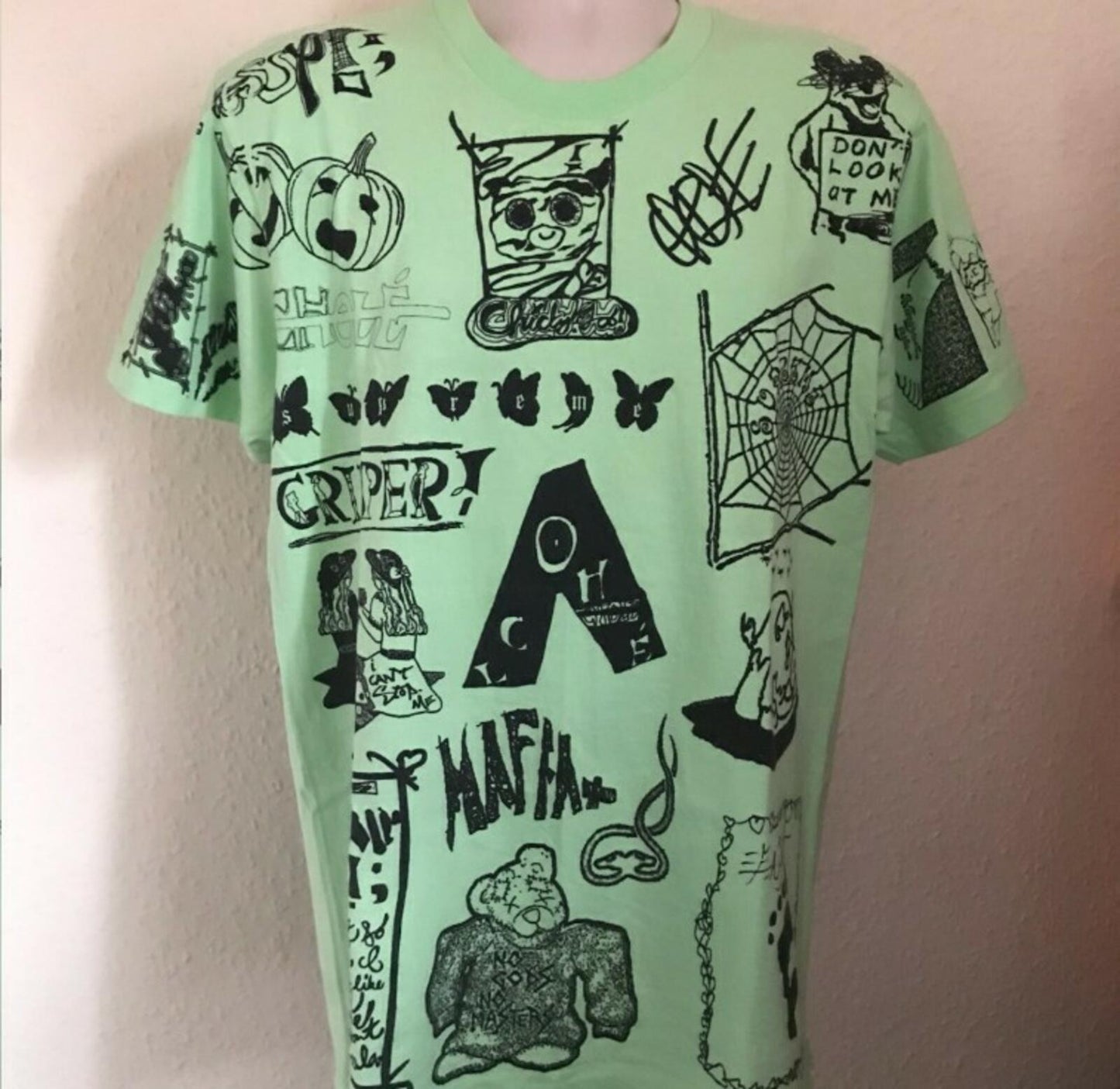 SS17 Supreme Dream green light Tee size L large T-shirt