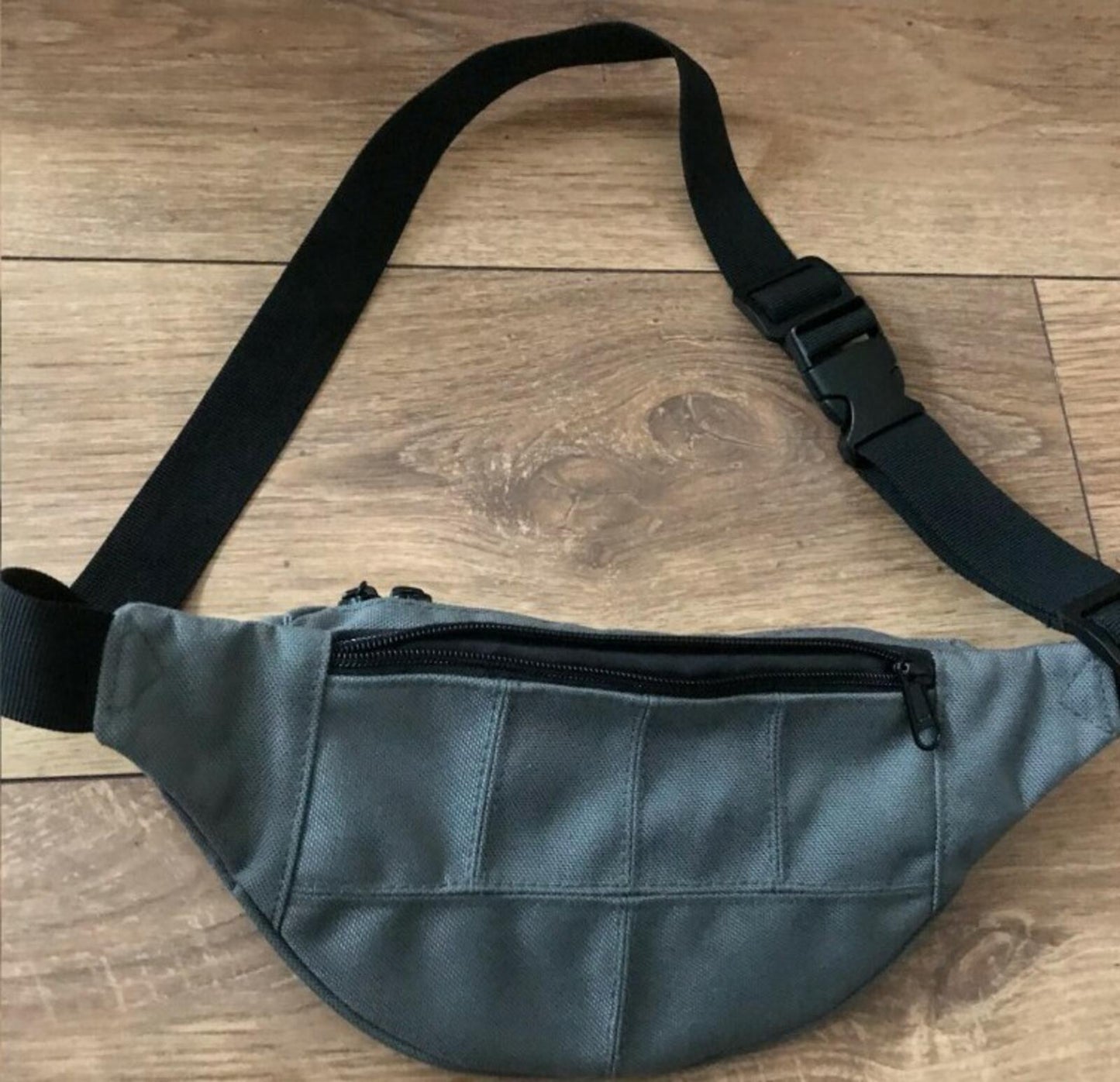 Patta x 24 Kilates x Sperry Top-Sider grey waist bag from 2014 shoulder Rare