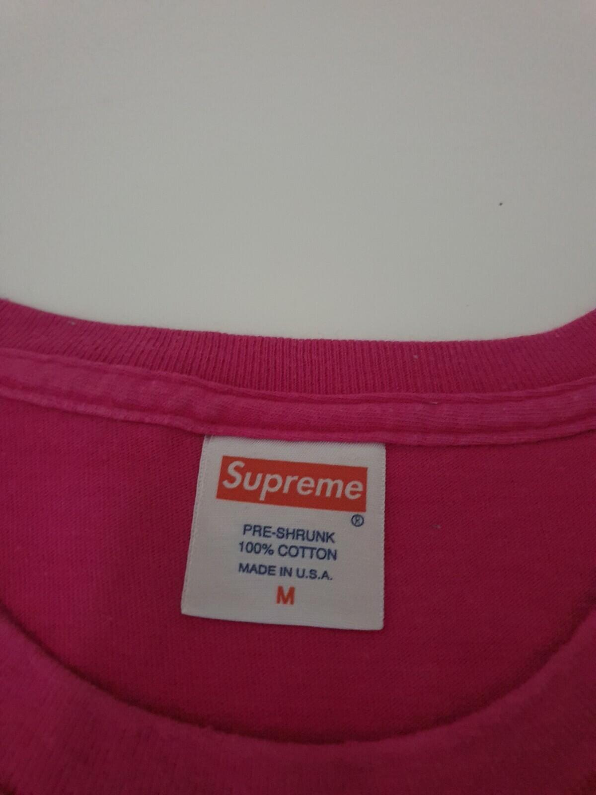 SS12 Supreme Giza Tee magenta medium M Pink t-shirt vintage 2012 Pyramid Sphinx