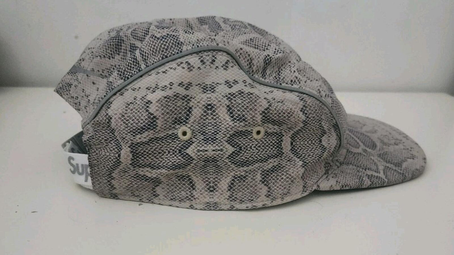 SS16 Supreme x Nike Air Max running hat snakeskin cap 3M reflective