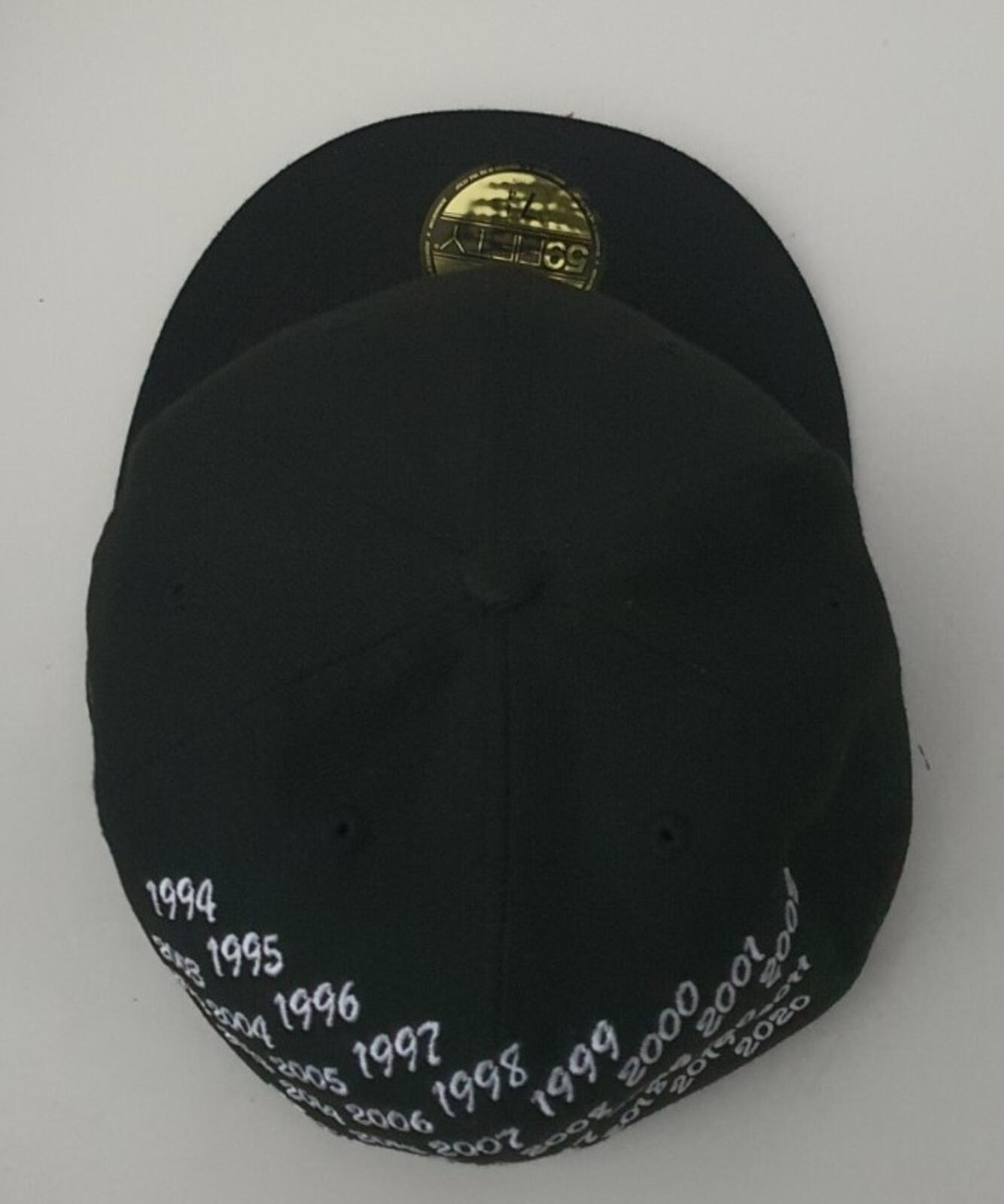 SS21 Supreme Champions Box Logo New Era size 7 1/4 black cap hat snapback