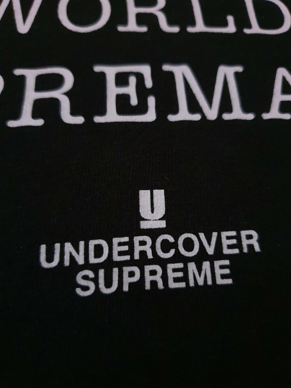 SS18 Supreme x Undercover x Public Enemy Counterattack black L/S Tee Size M