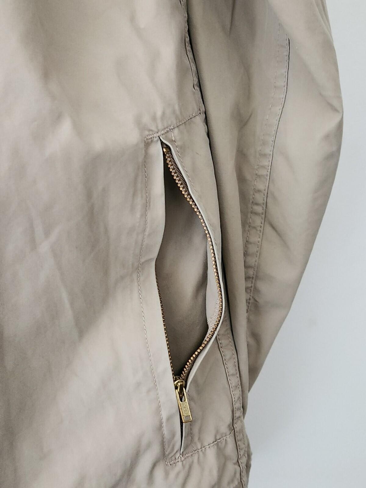 FW10 Supreme Jacket Beige Red Parka Size M Medium Rare 2010 Vintage Rain Coat