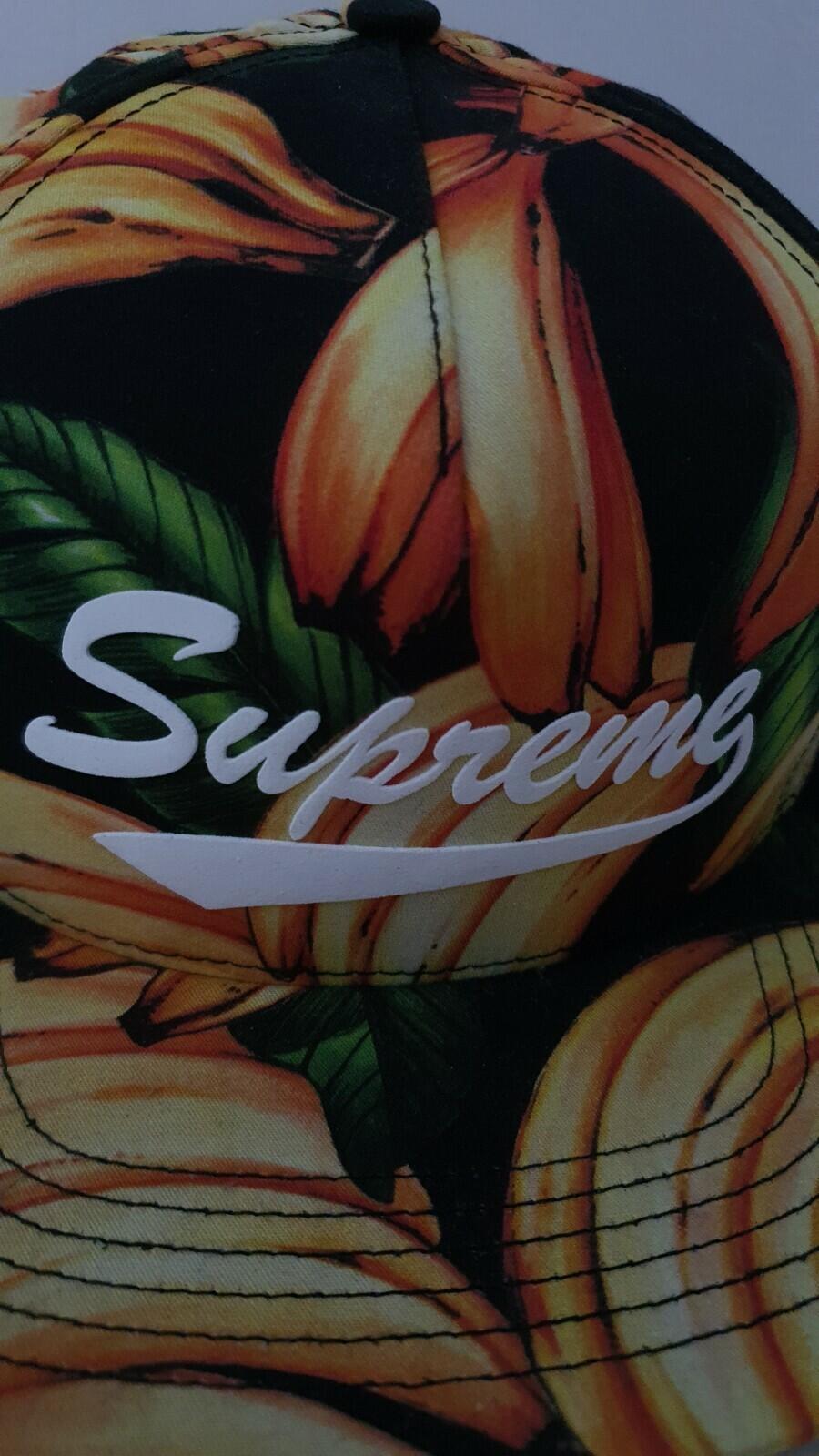 SS16 Supreme Banana 5-panel cap hat Rare