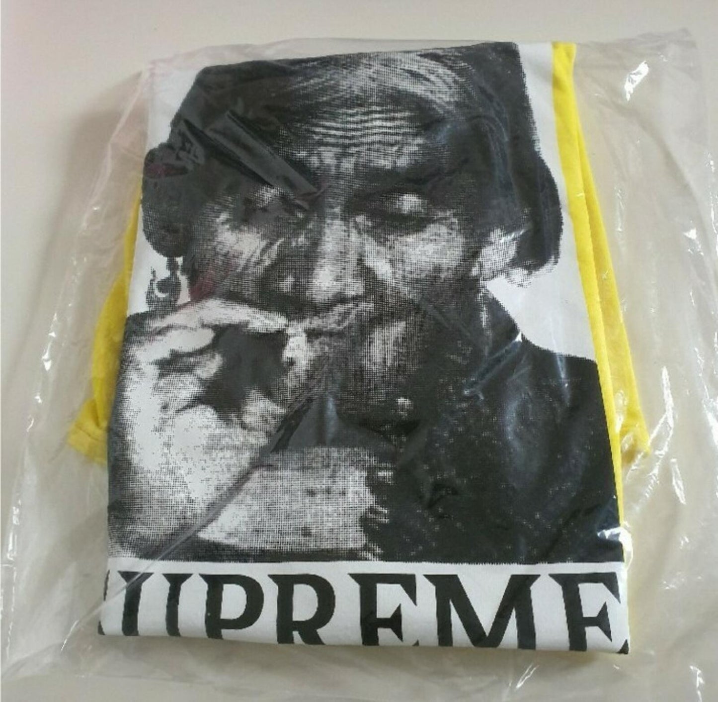FW19 Supreme Aguila Tee Yellow Size L