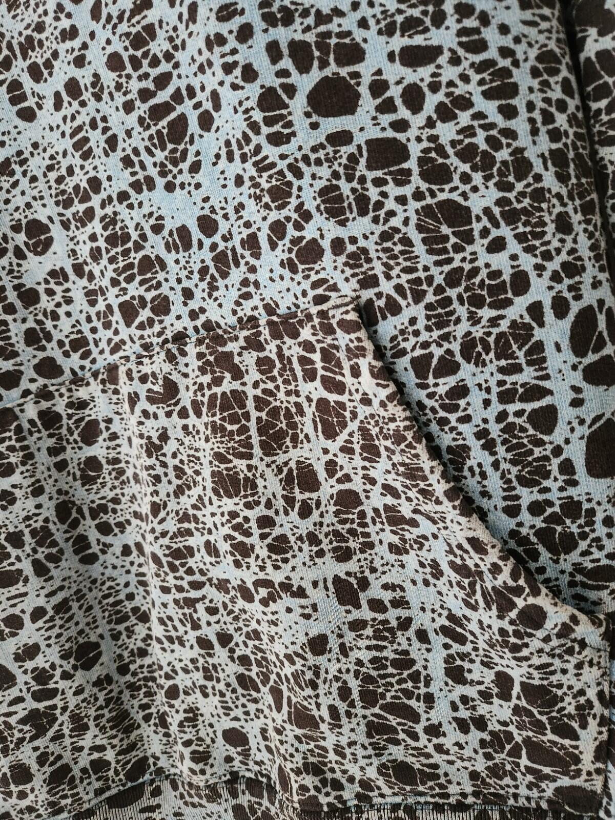 SS19 Supreme Marble hooded sweatshirt size XL hoodie blue