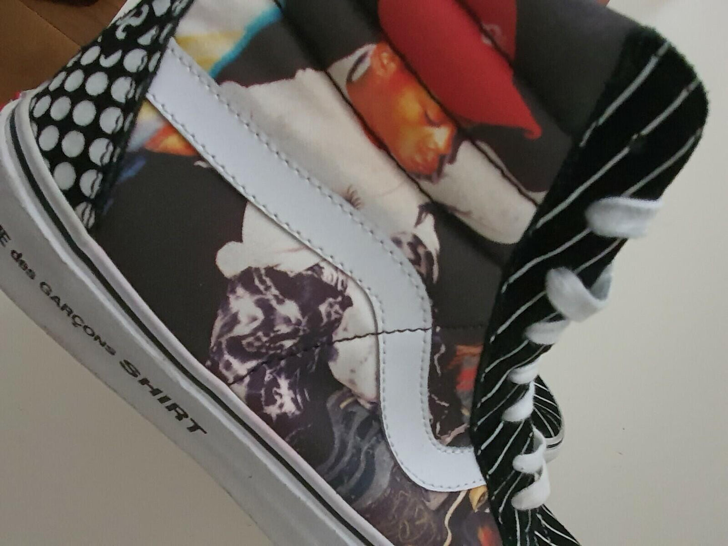 SS14 Supreme x Vans Comme Des Garçon CDG Sk8-Hi Reissue US 9 UK 8 EU 42 Vintage