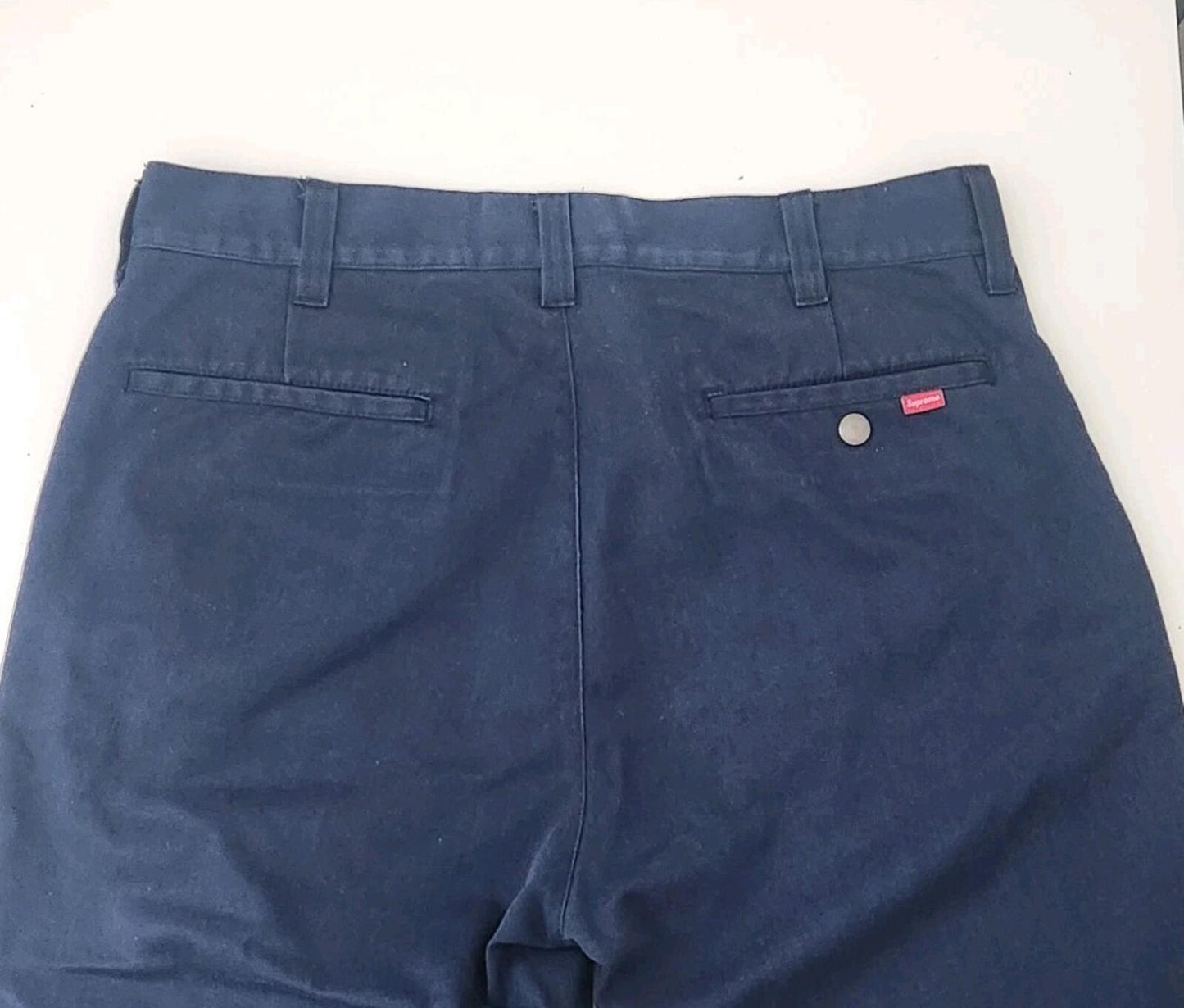SS15 Supreme Work Pant Navy Trousers Size 32 W32 L32 Medium Pants