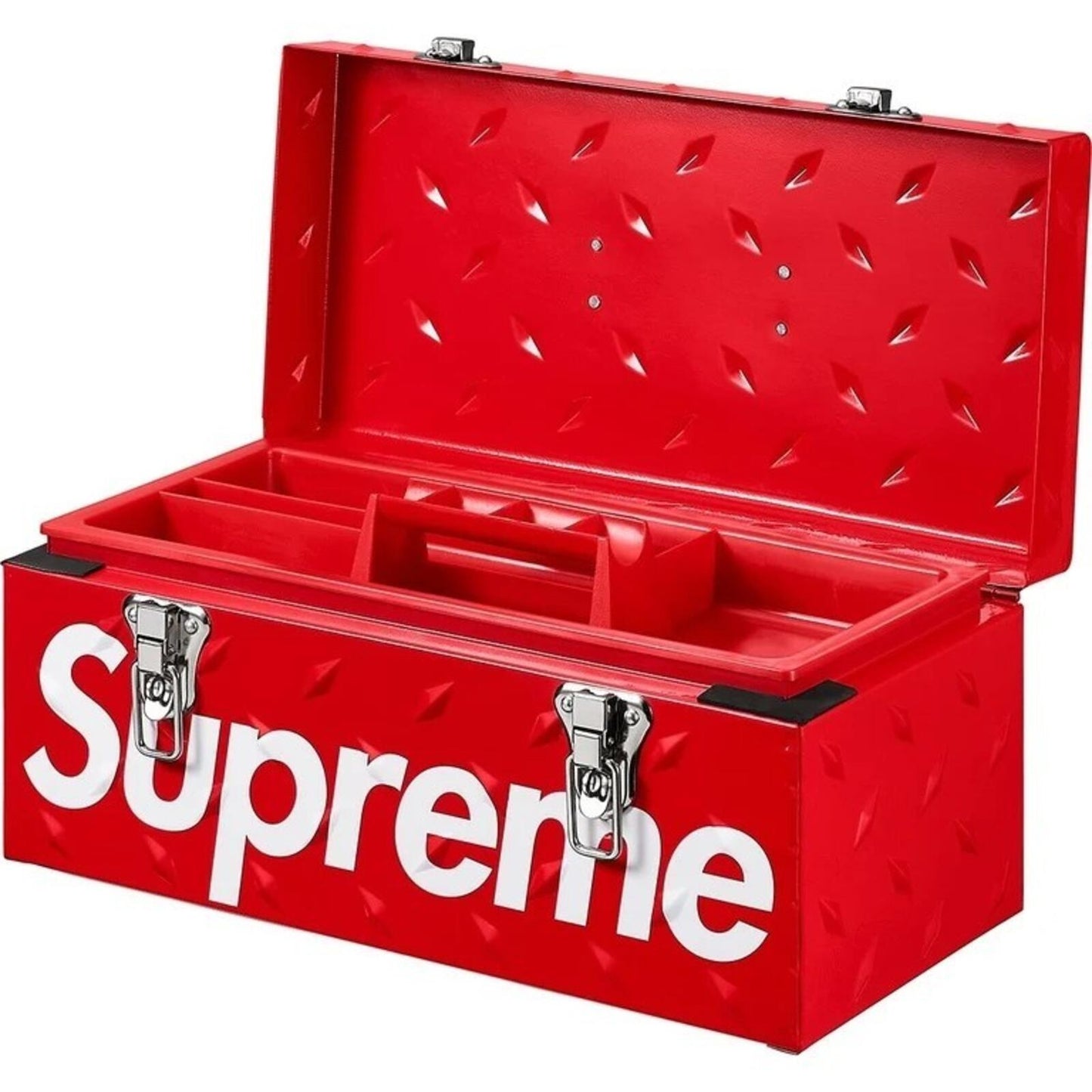 FW18 Supreme Diamond Plate Tool Box Metal Accessory