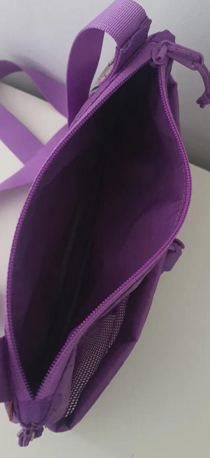 FW21 Supreme side bag Purple shoulder bum bag Water Resistant Violet