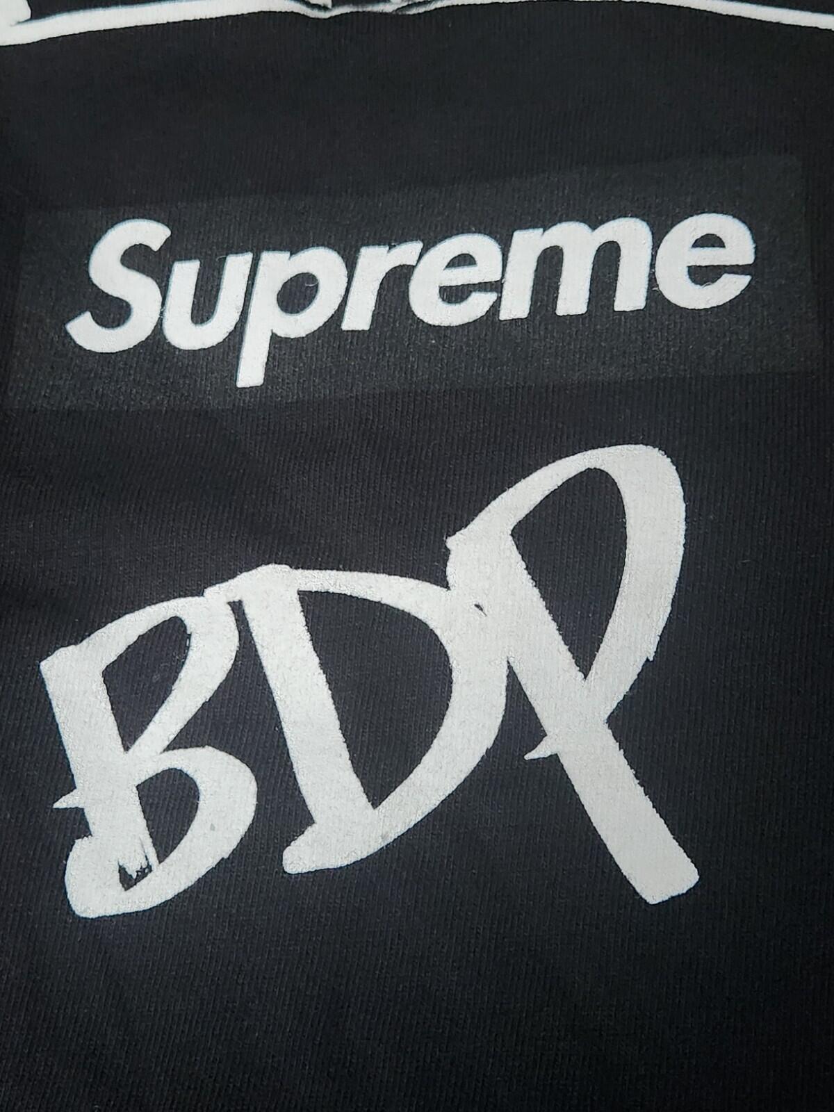 FW14 Supreme x KRS-One All Means tee black T-shirt size L Large box logo vintage