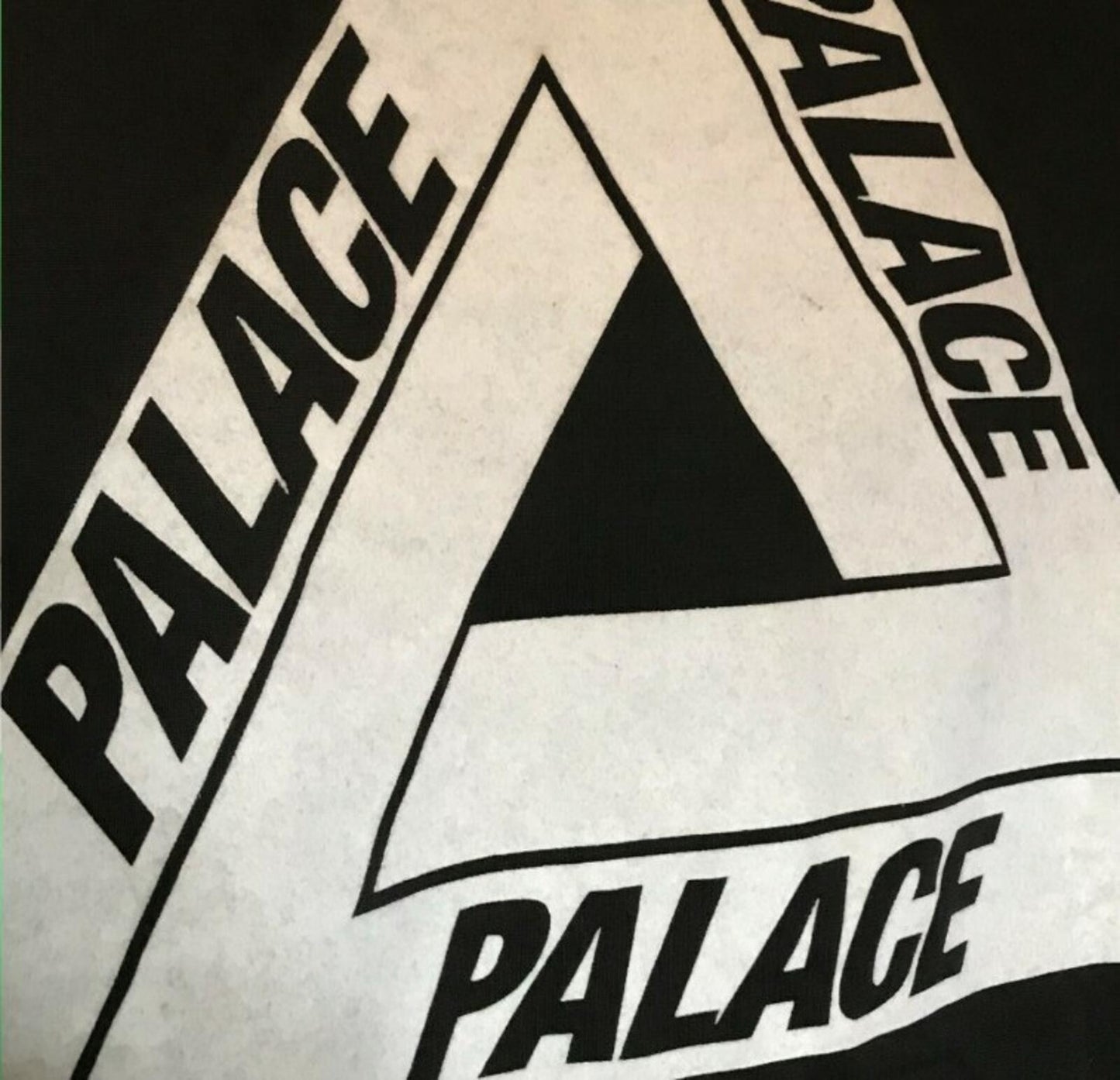 Palace x Adidas Fire Bird Triferg 3 stripes Zip Crewneck Black Size M