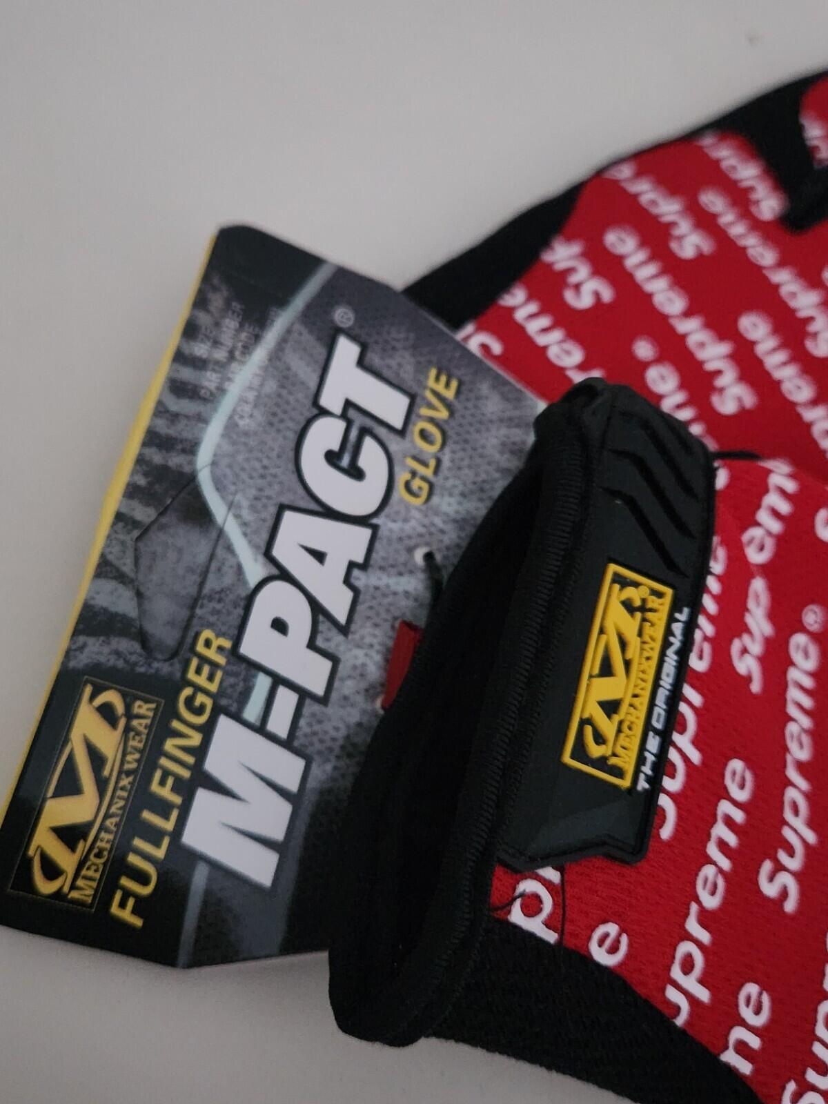 SS17 Supreme Mechanix Original Work Gloves Rot Größe M US 9 EU 8
