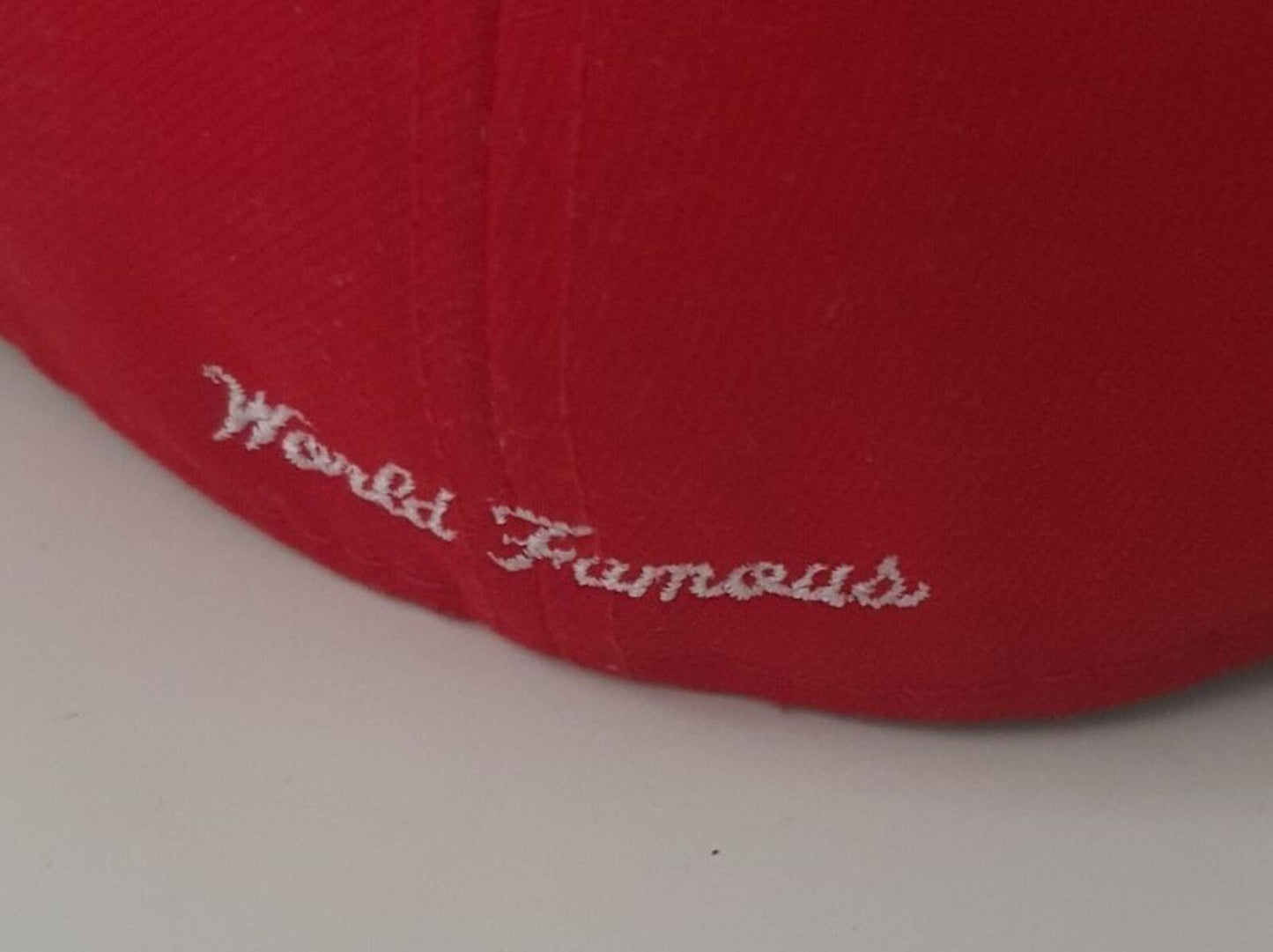 FW13 Supreme GORE-TEX Box Logo New Era Cap Wasserdicht Rot Größe 7 1/4