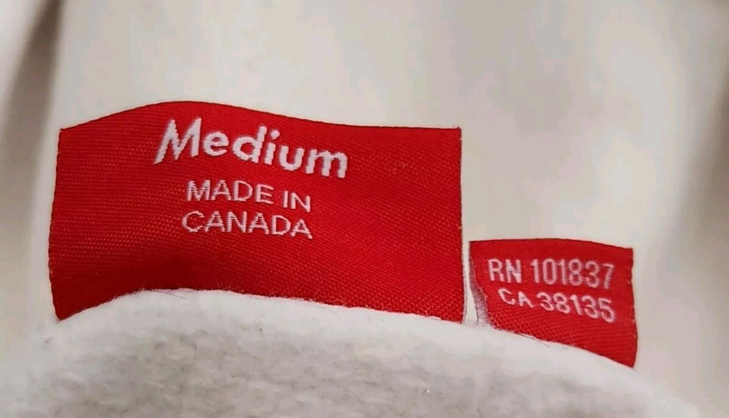 SS18 Supreme Studded Hooded Sweatshirt White Size M