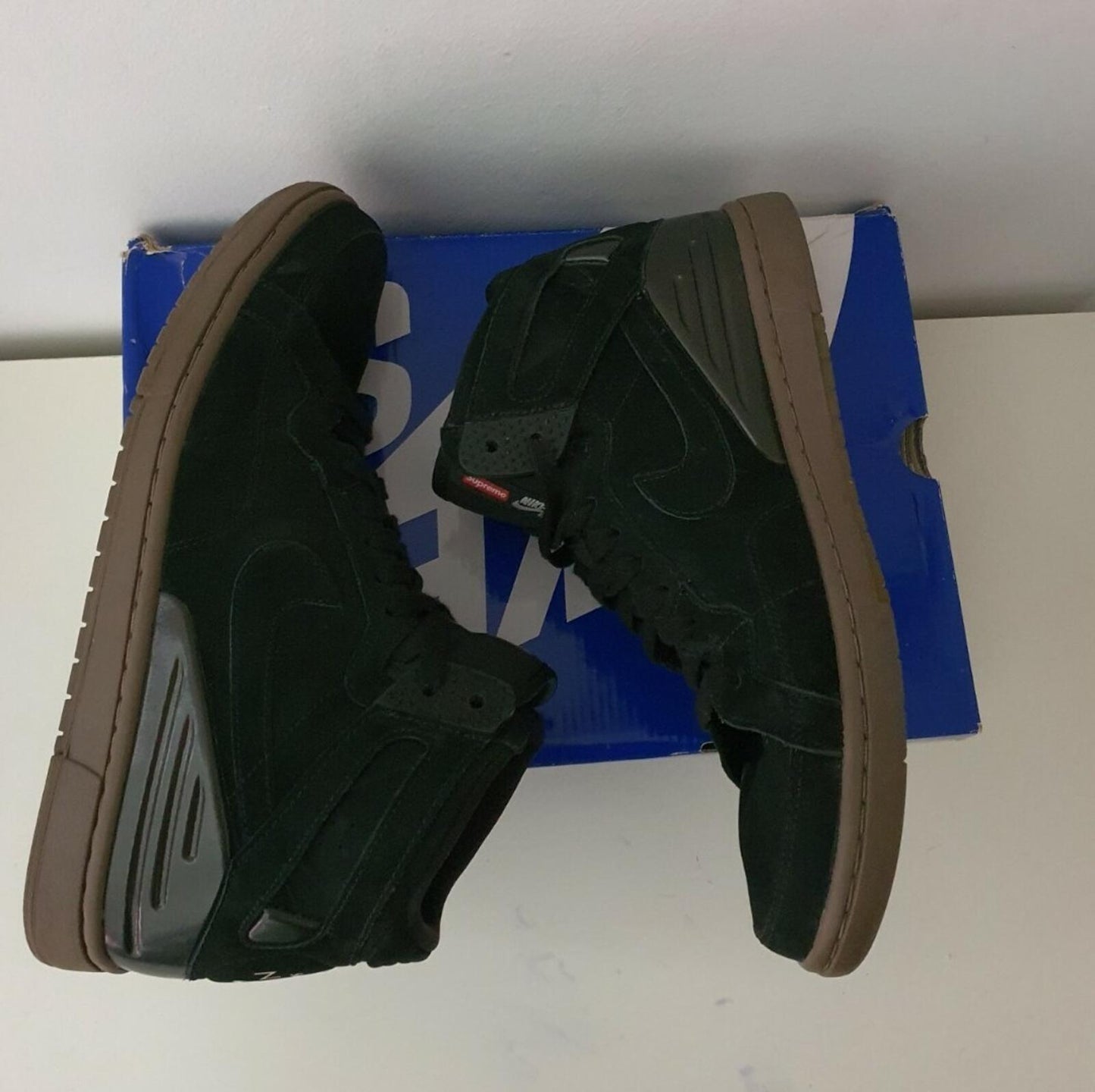 FW11 Supreme Nike Zoom Air 94 Hi black US 10 UK 9 EU 44 trainers lot Vintage