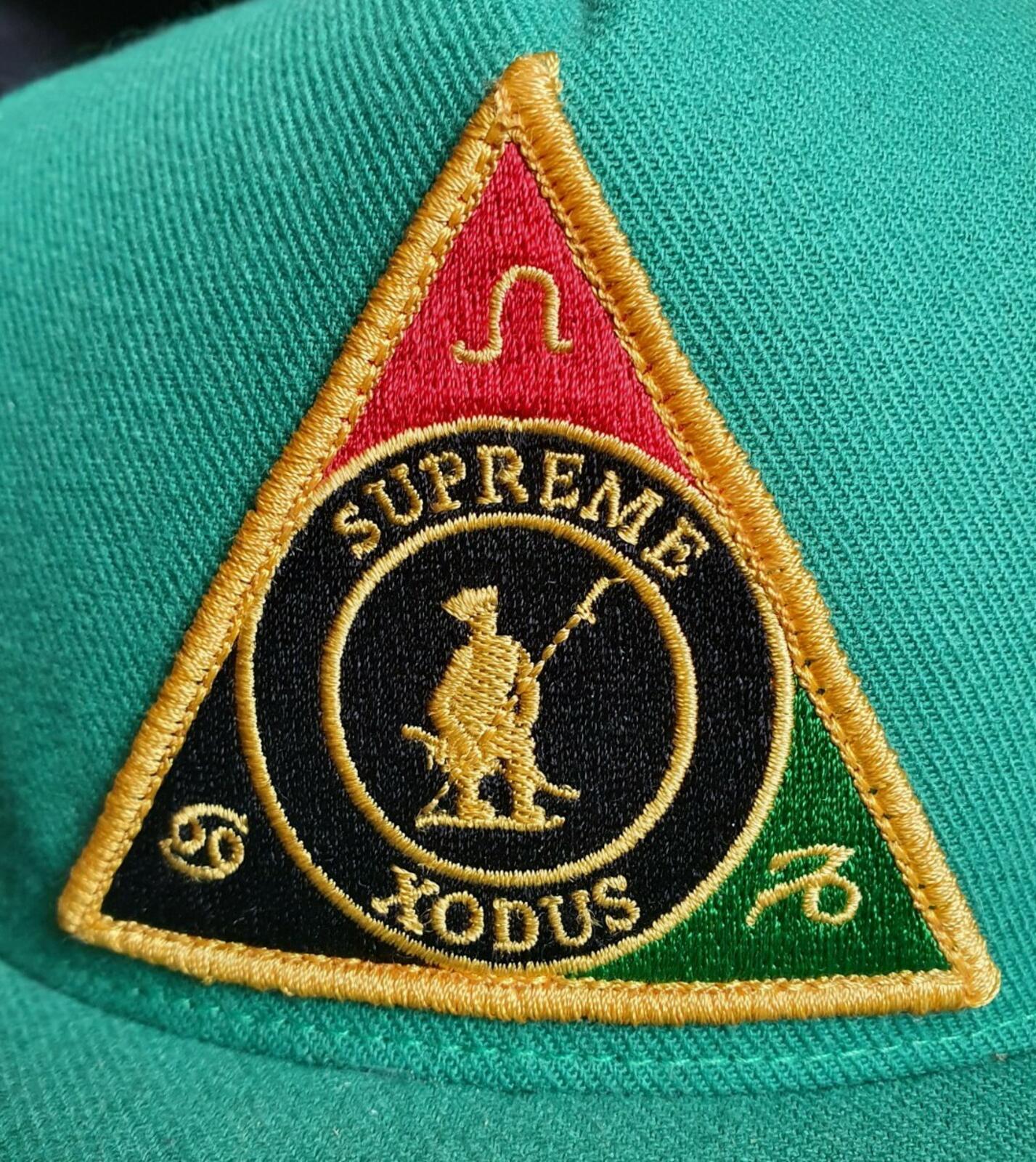 FW12 Supreme Starter Xodus green 5-panel hat cap Very Rare 2012