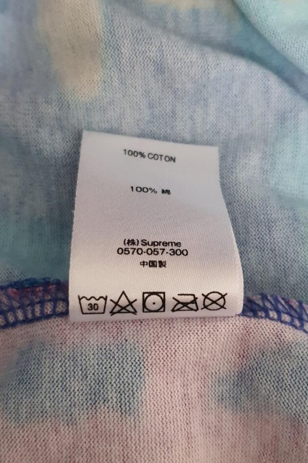 SS18 Supreme Letters L/S top Tee size L large T-shirt royal blue