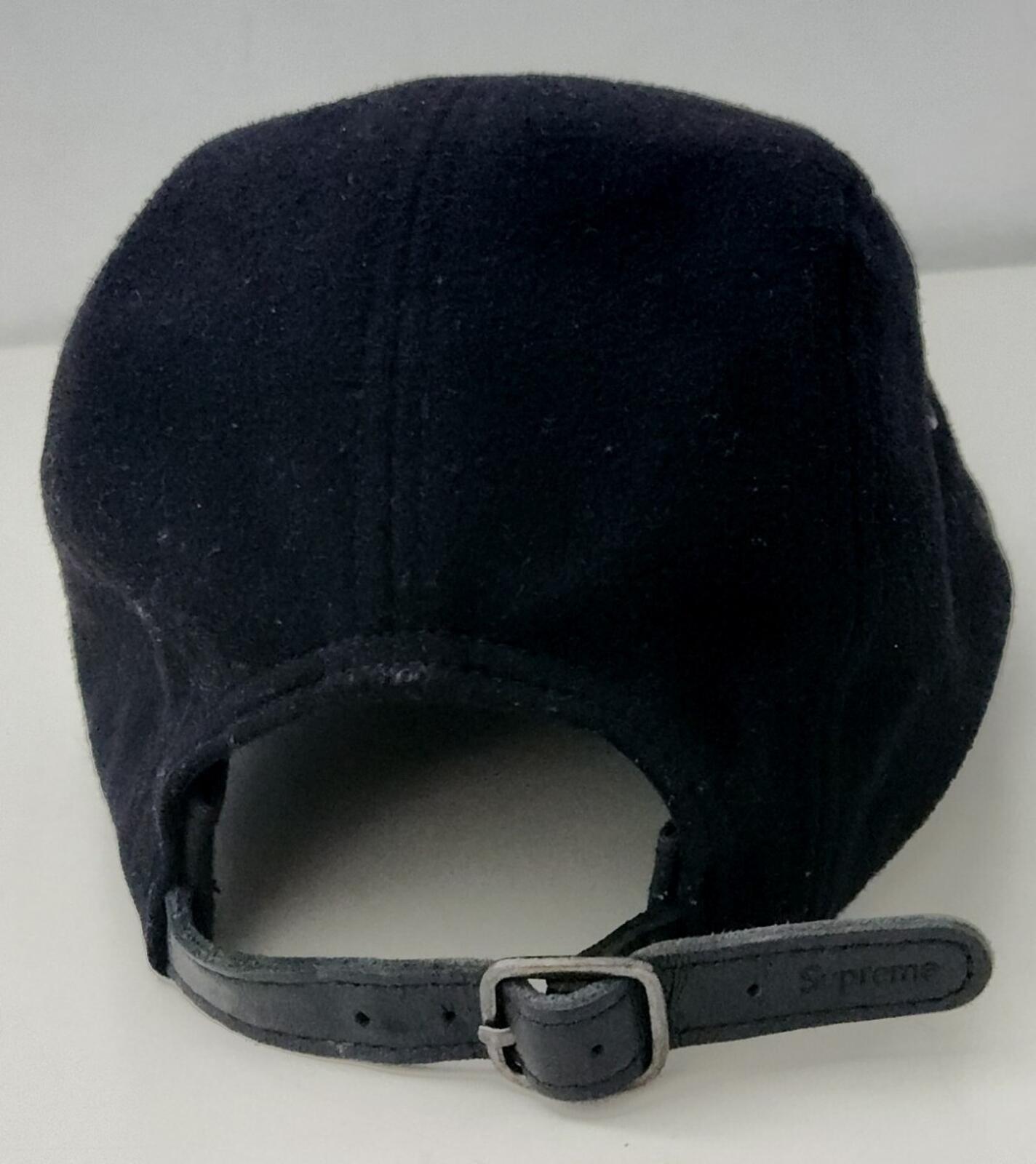 FW21 Supreme Loro Piana Wool Camp Cap Hut Camo Schwarz Capolavoro