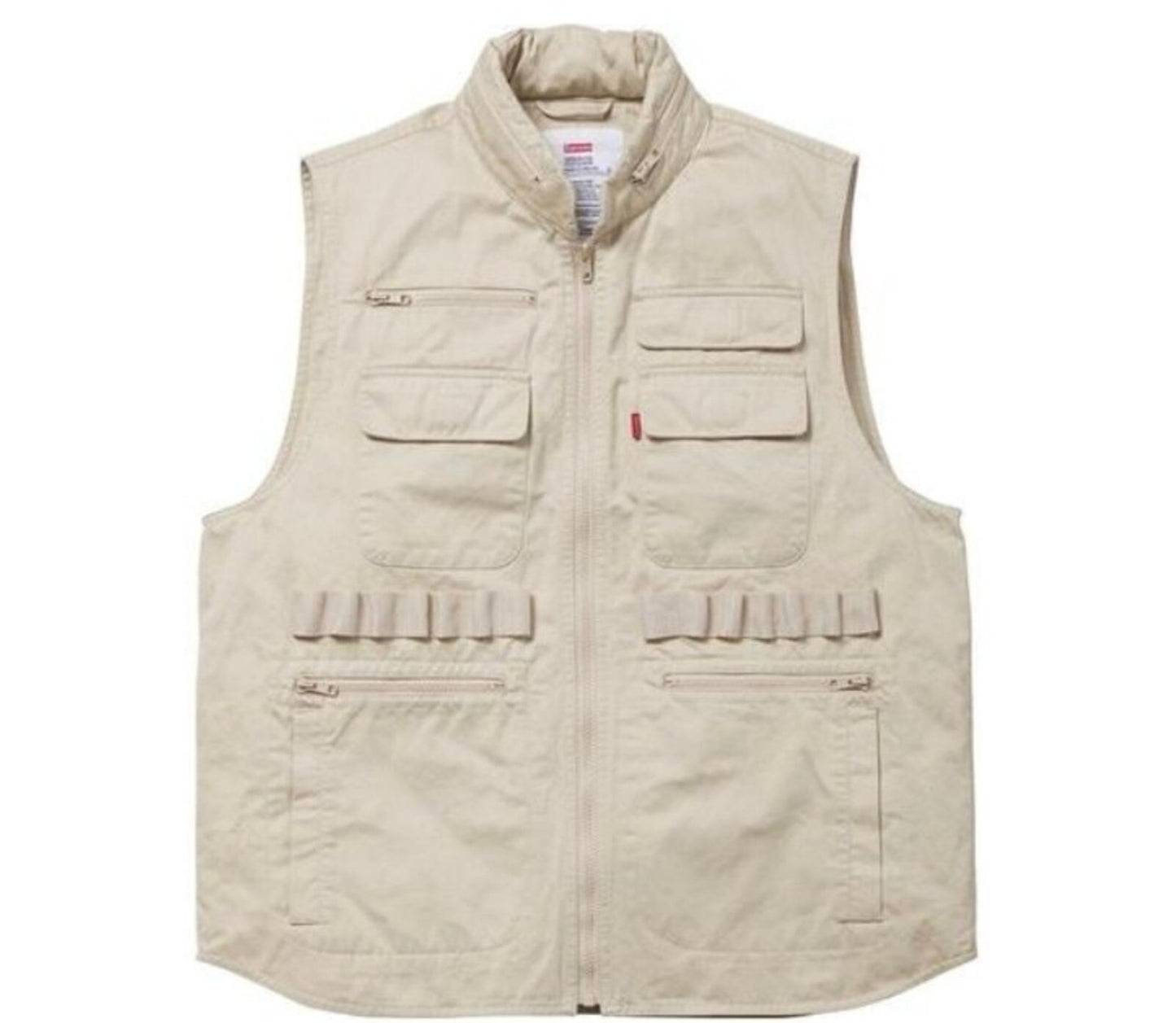 SS14 Supreme tactical vest sand size S small gilet tan 2014 Rare Vintage