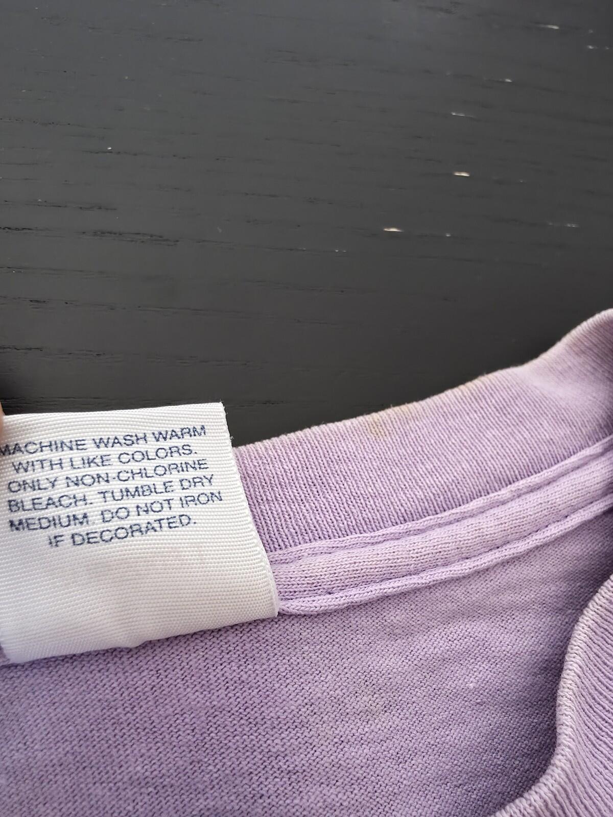 2003 Supreme x NeckFace The Ill Nail Job Tee Light Purple Size L