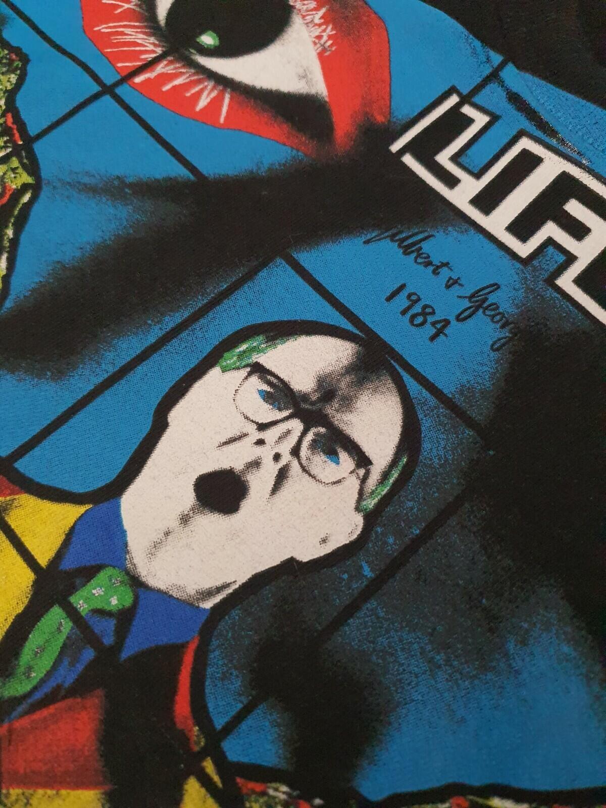SS19 Supreme Gilbert & George Life Tee Black Size M