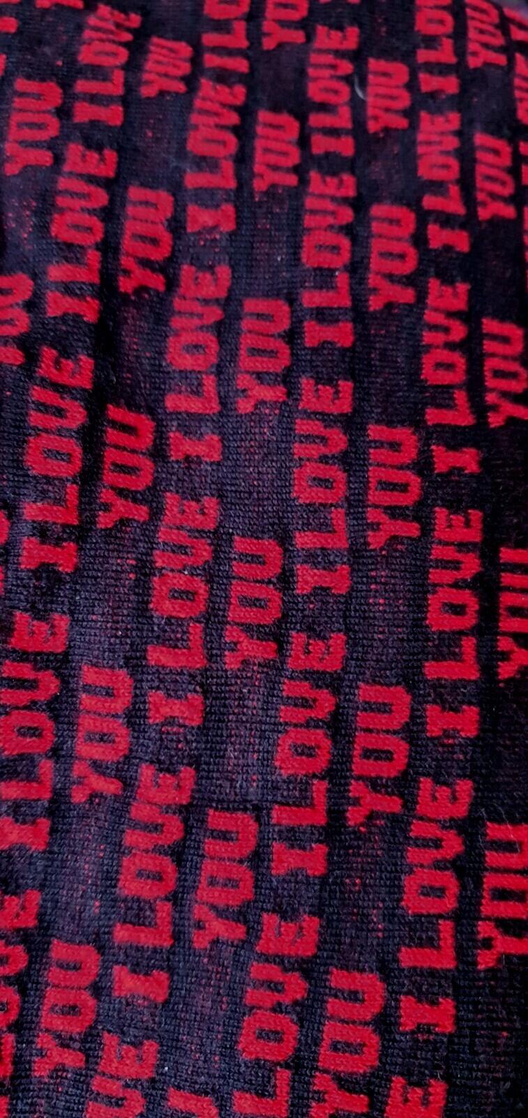 FW17 Supreme I Love You Jacquard Top Sweater Red Size M