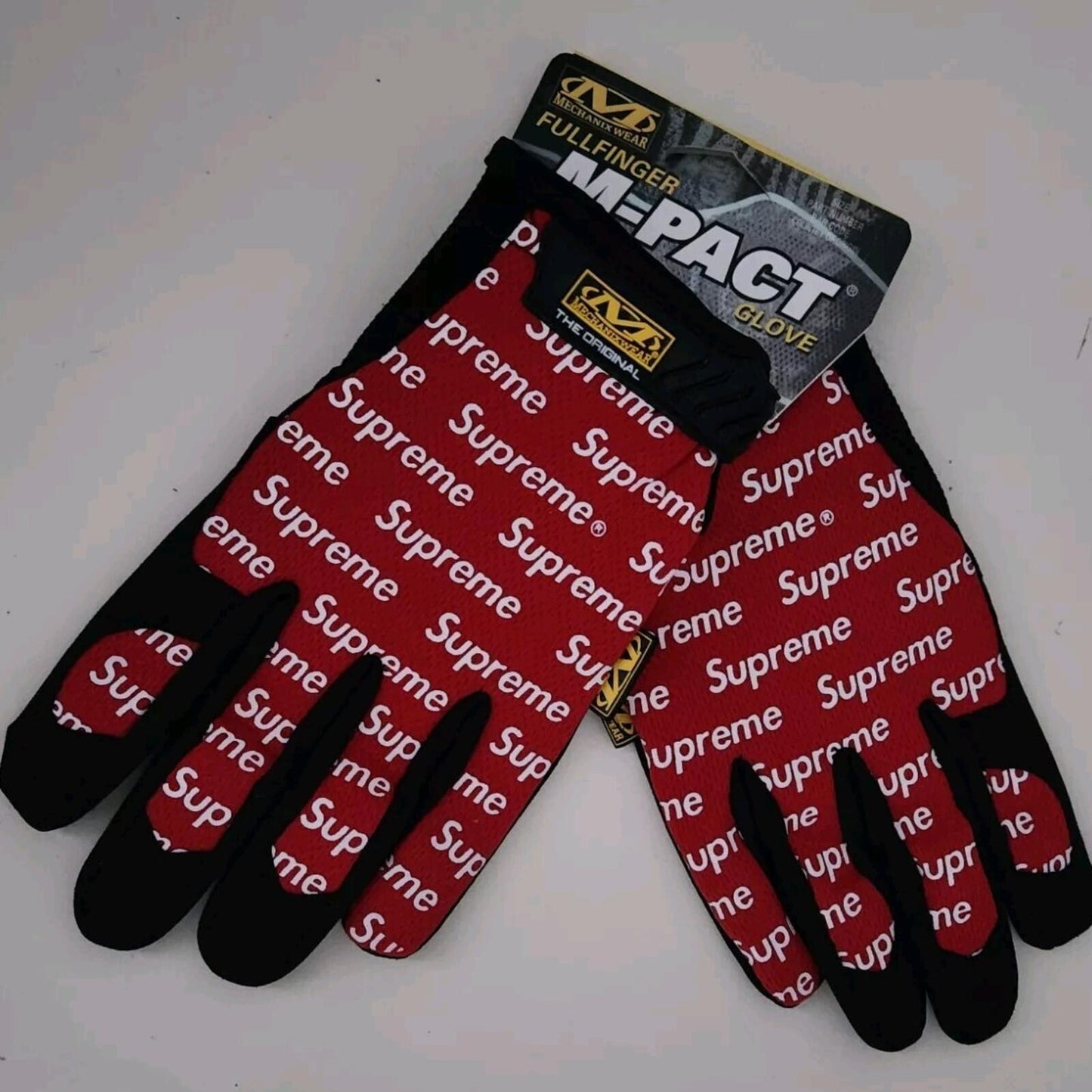 SS17 Supreme Mechanix Original Work Gloves Rot Größe M US 9 EU 8
