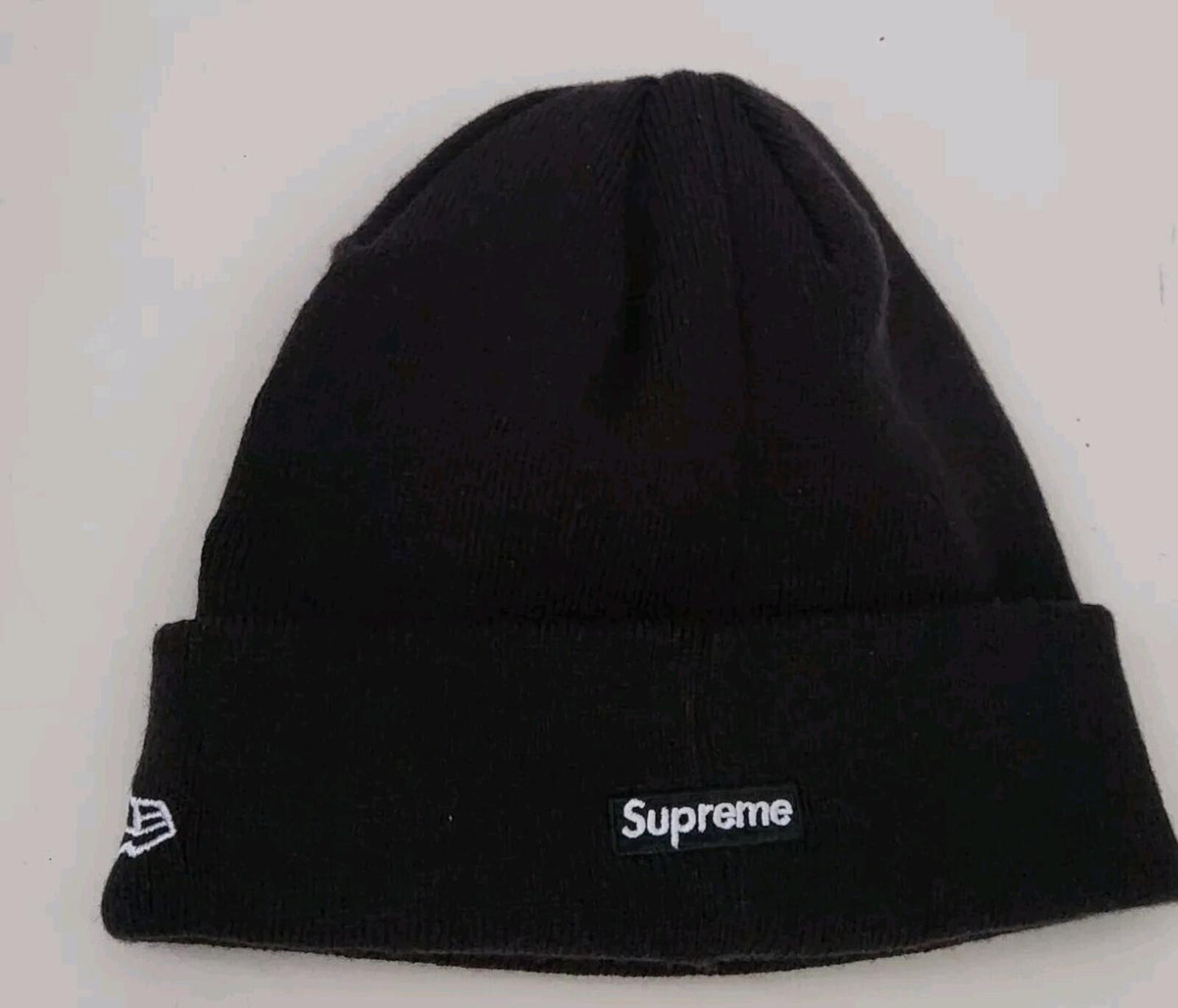 FW20 Supreme New Era Sequin beanie black Hat New