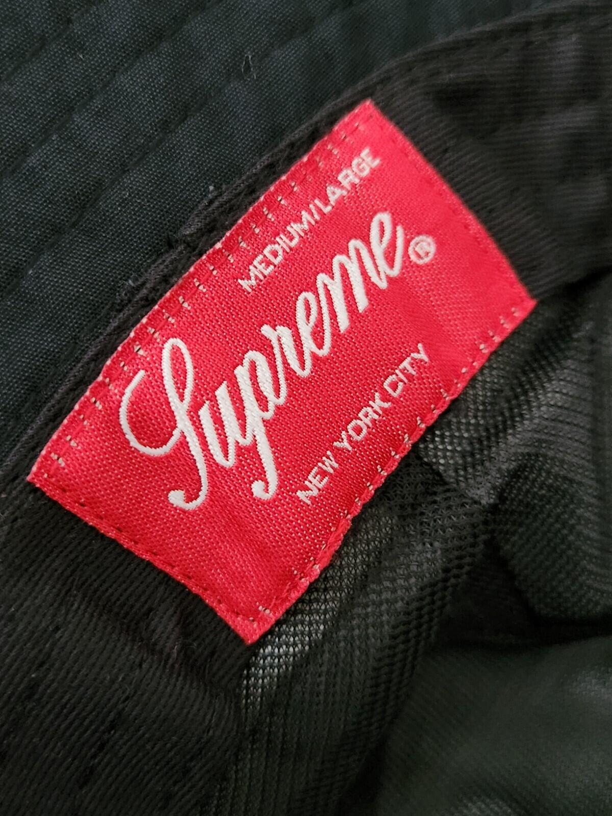 SS19 Supreme GORE-TEX crusher Medium Large bucket hat Black Waterproof M /L New