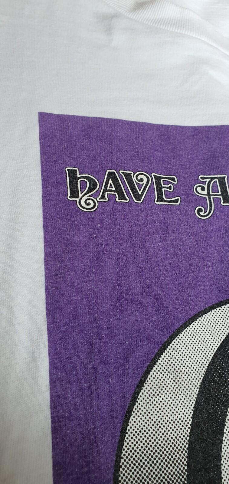 SS14 Supreme Lude tee size M medium white T-shirt Have a nice day pill Vintage