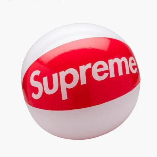 SS15 Supreme Pelota de playa inflable Nueva y sin abrir Accesorio