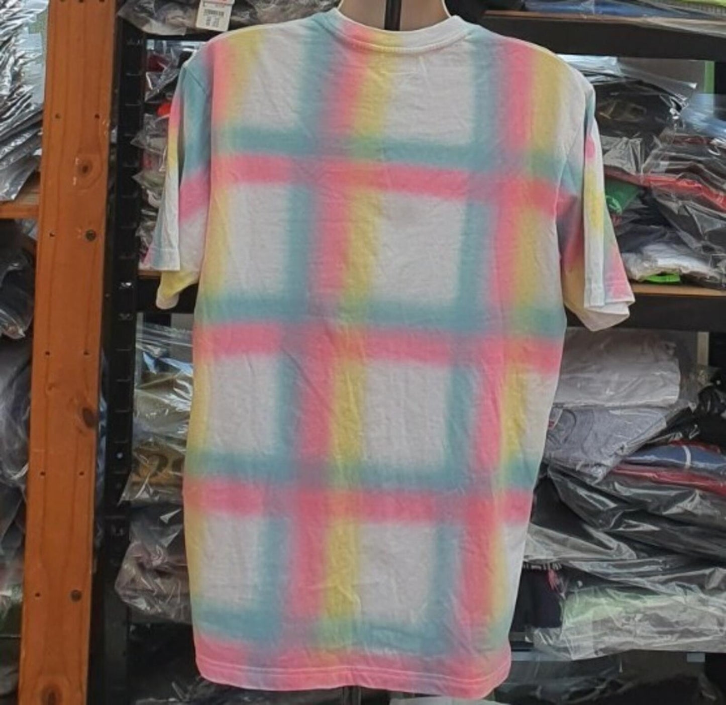 SS20 Supreme Sprayed S/S Top Größe L großes T-Shirt weiß
