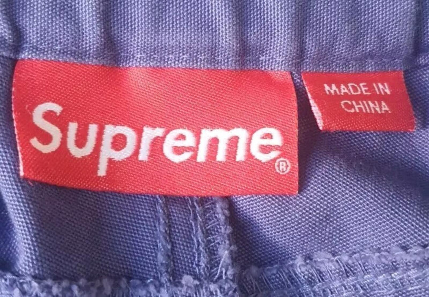 FW22 Supreme Cinch Cotton Pant Violet Size 32 M