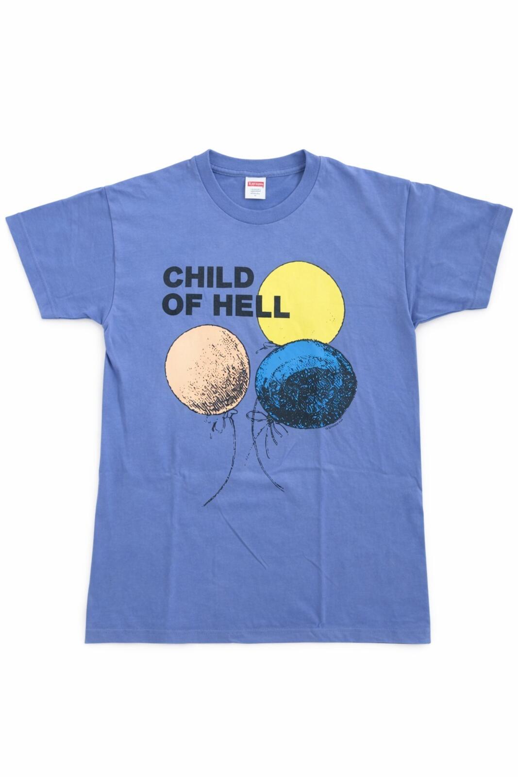 FW15 Supreme Child Of Hell Tee Purple Size L