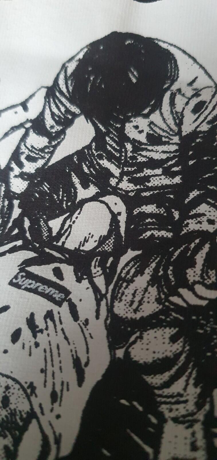 FW17 Supreme x Akira Yamagata Tee Cardinal Size M Anime