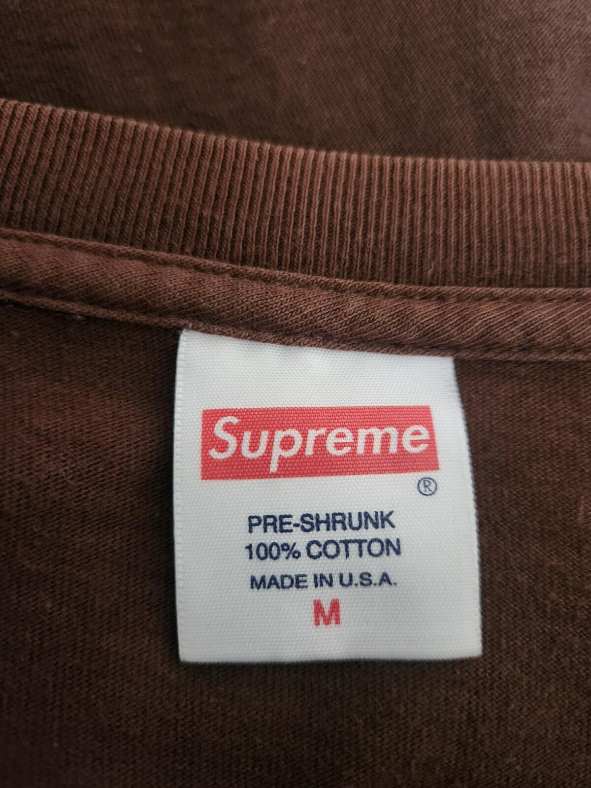 SS14 Supreme Taxi Driver Tee S small brown T-shirt Robert De Niro Vintage 2014