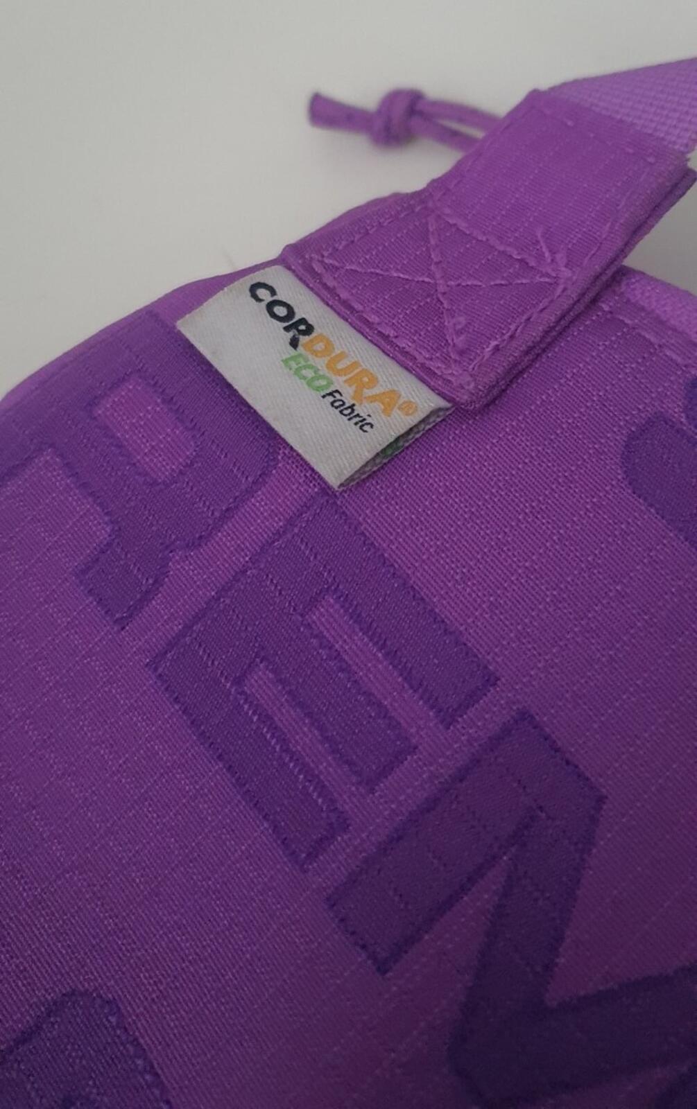 FW21 Supreme side bag Purple shoulder bum bag Water Resistant Violet
