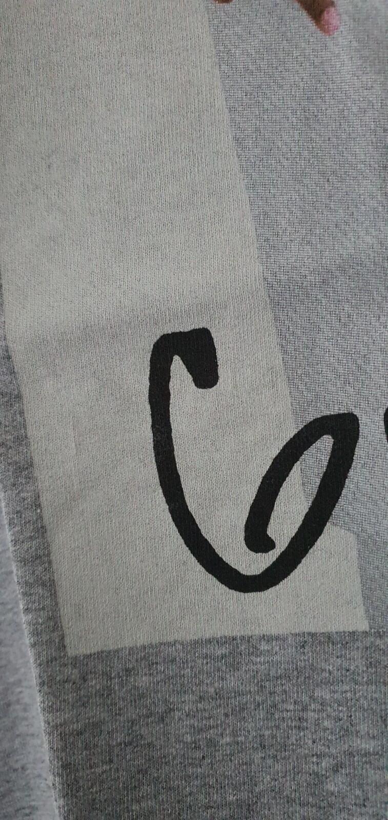 Camiseta FW16 Supreme x Gucci Mane Photo Heather Grey talla L