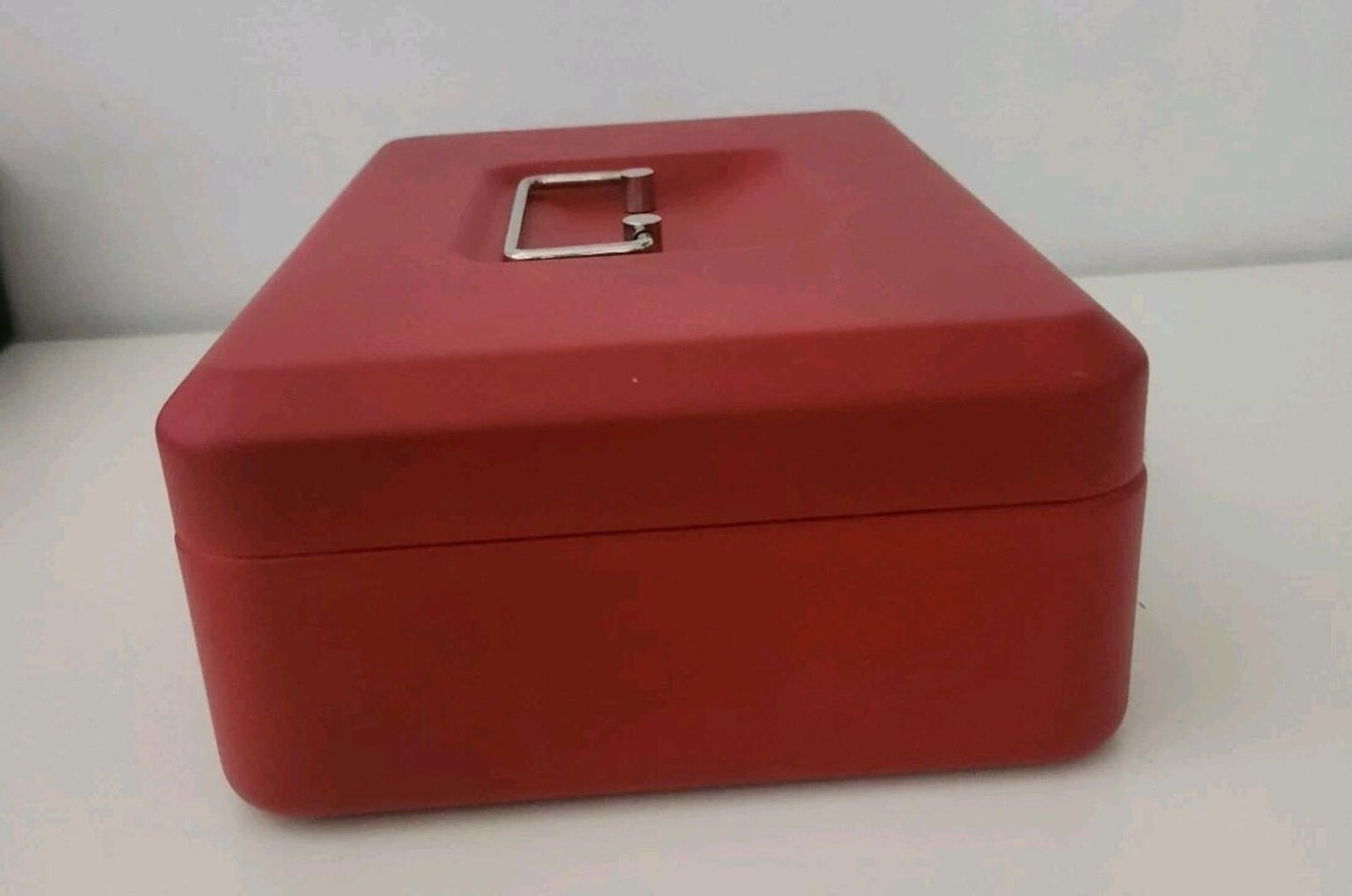 FW17 Supreme lock box red metal 2 keys Accessory Storage Red Powder Coated Iron