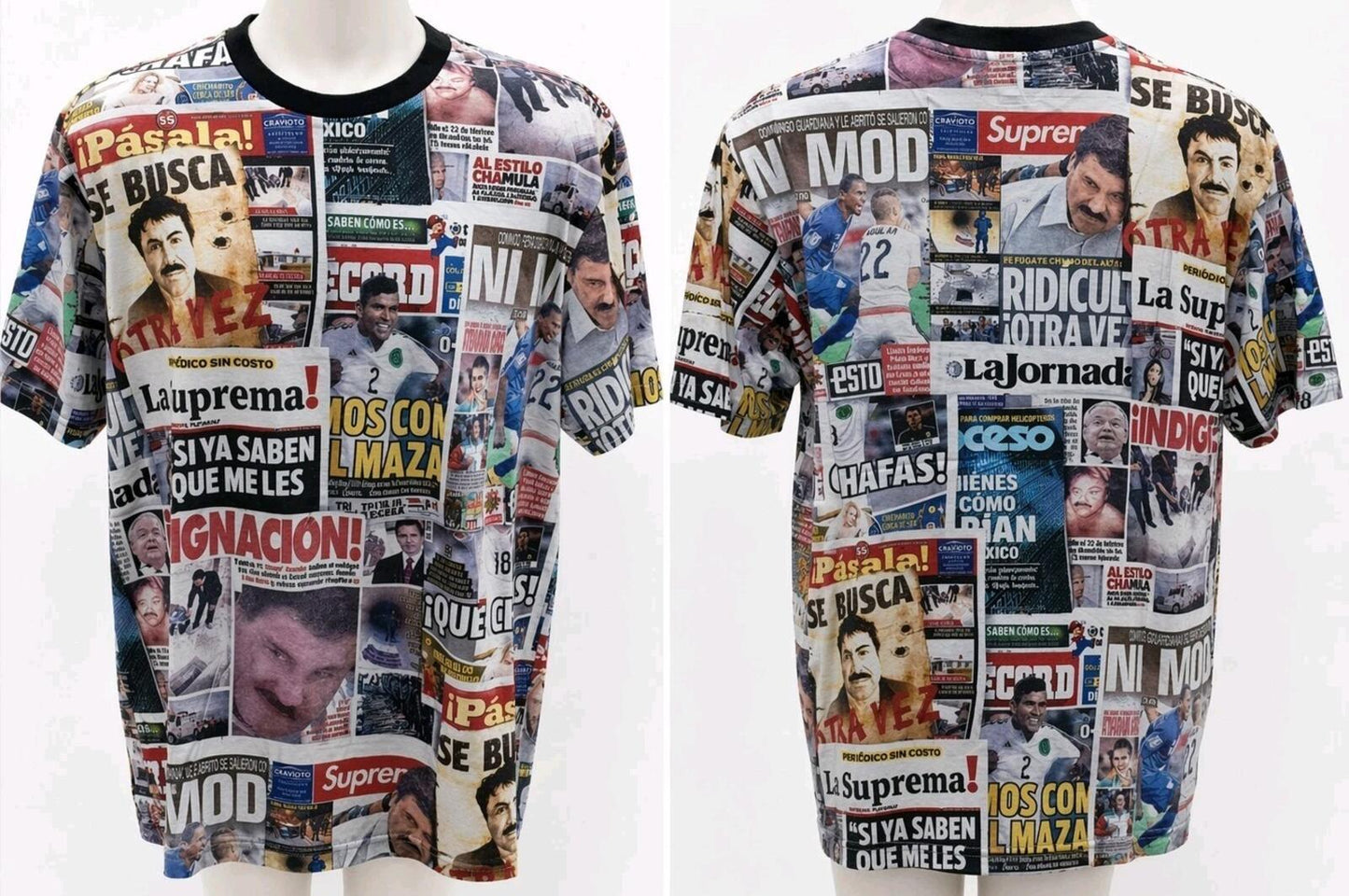 SS20 Supreme Headline S/S Top EL Chapo Tee Size M