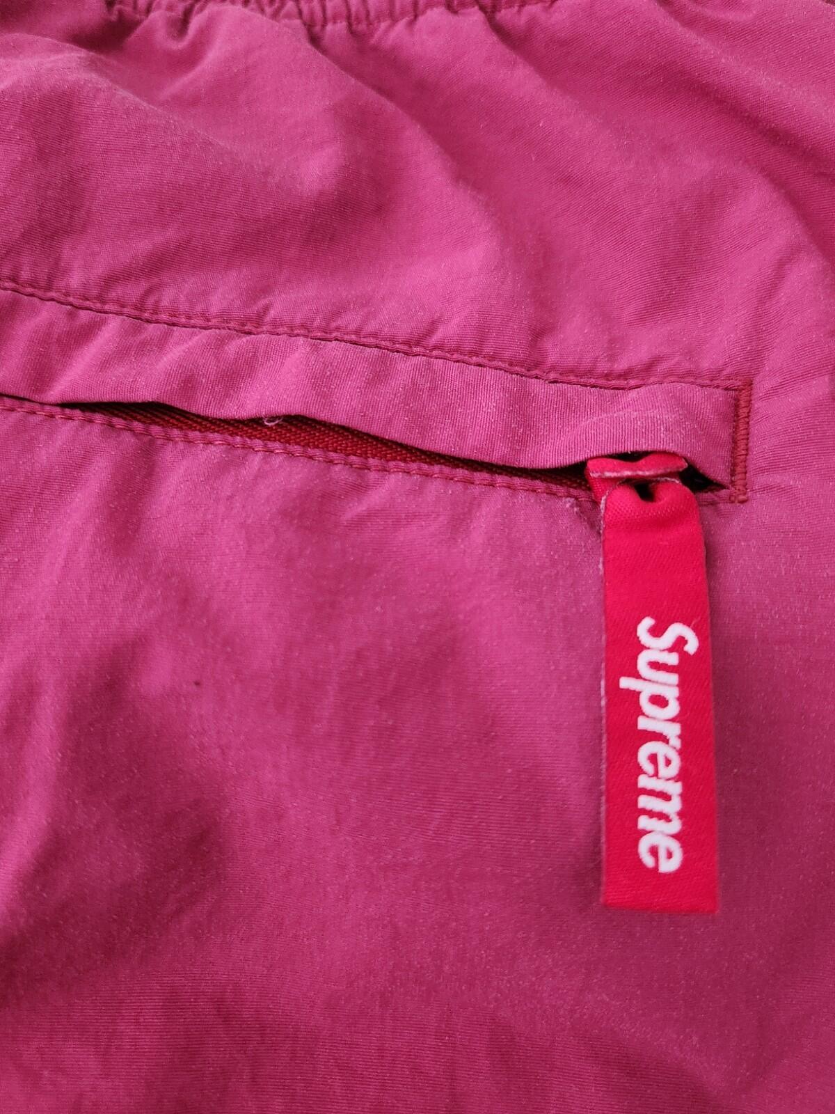 SS17 Supreme Nylon Water Short Size L Large Magenta Shorts Fuchsia Pink