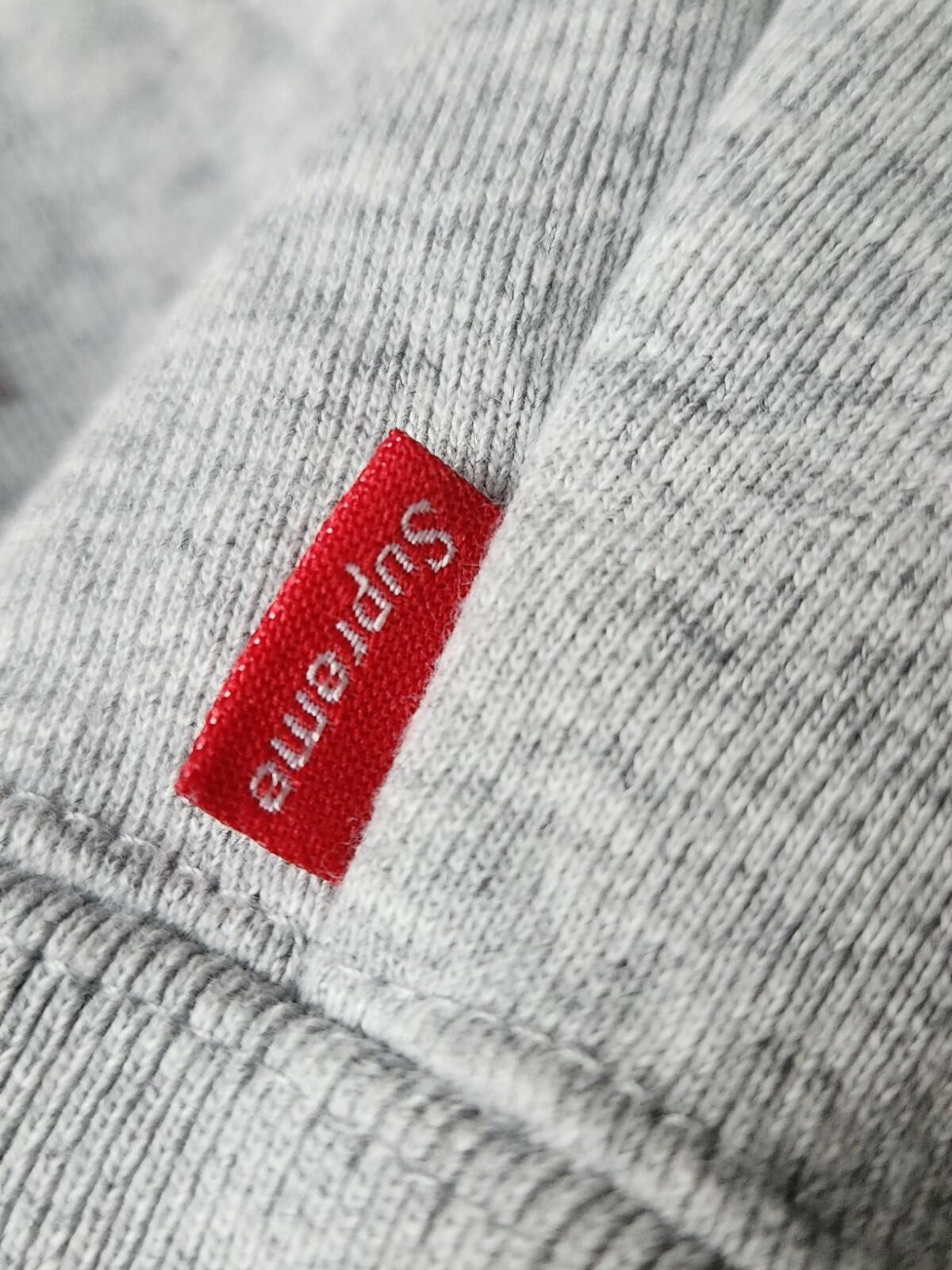 FW22 Supreme Double Hood Facemask Zip Up hooded sweatshirt Size XL hoodie Grey