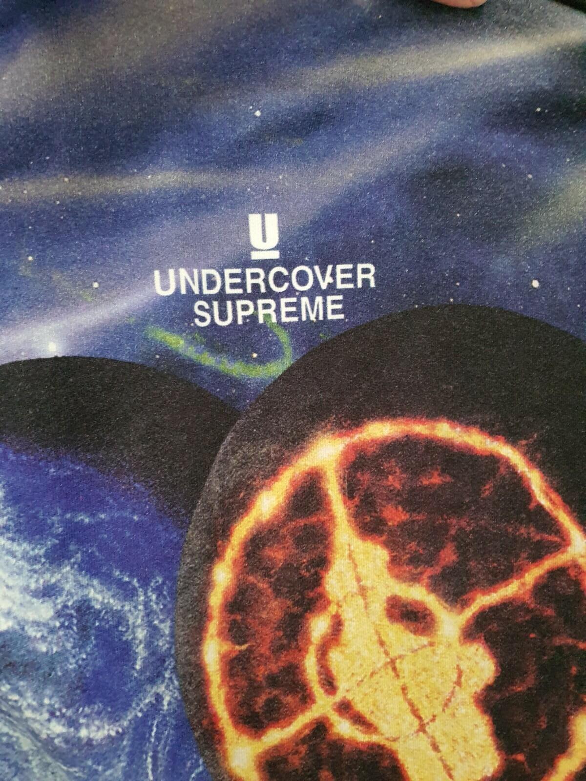 Supreme Undercover Public Enemy Fear of Black Planet Kapuzenpullover Größe M