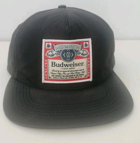 SS09 Supreme x Budweiser 5-panel hat black cap