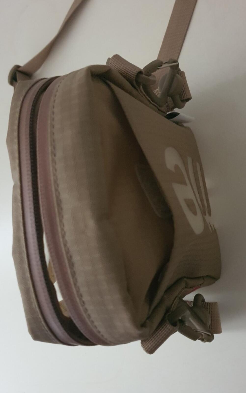 SS21 Supreme tan neck pouch shoulder bag water resistant