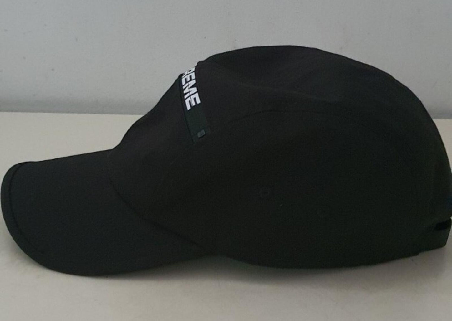 FW21 Supreme Top Zip camp cap black hat Zip Pocket