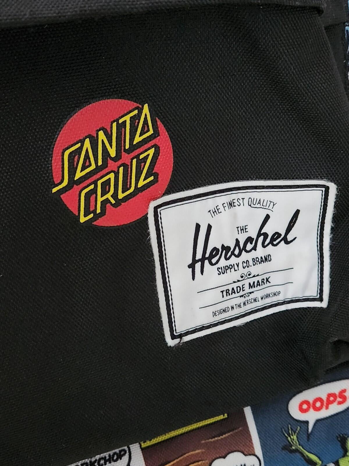 HERSCHEL x Santa Cruz Classic XL Backpack Bag Porkchop Hill Comic Book Laptop
